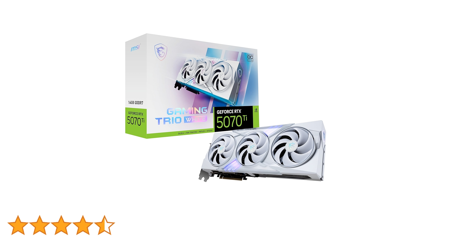グラフィックボード・グラボ・ビデオカード MSI RTX 5070 Ti 16G GAMING TRIO OC PLUS Amazon.com: MSI NVIDIA GeForce RTX 5070 Ti 16G Gaming Trio